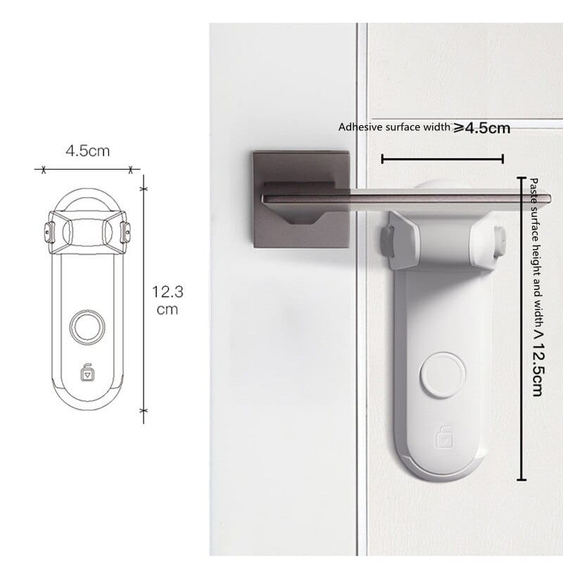 1pcs child safety door handle lock protection baby door