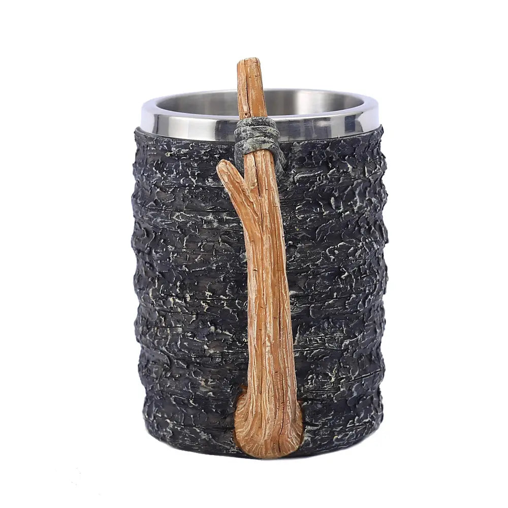 Simulation branch handle mug back to nature log beer cup