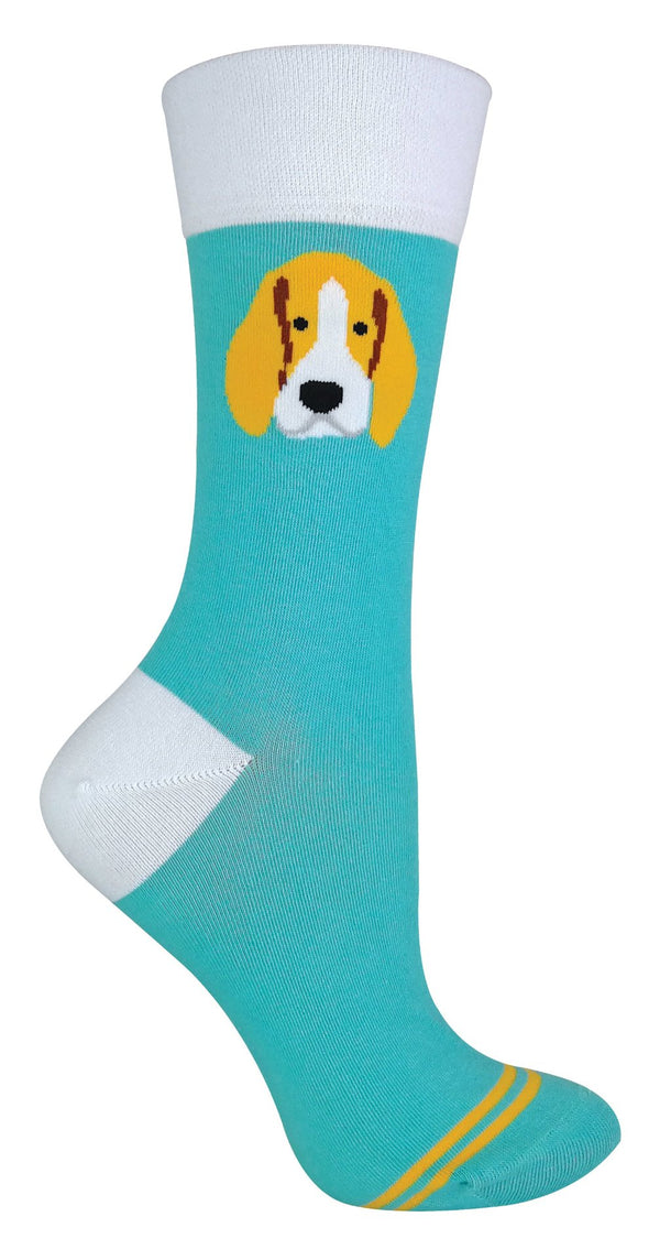 1 Pair Novelty Cat / Dog Patterned Cotton Socks - Nexellus