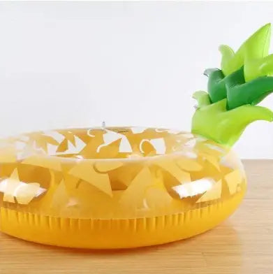 Pineapple backrest inflatable swimming ring new inflatable