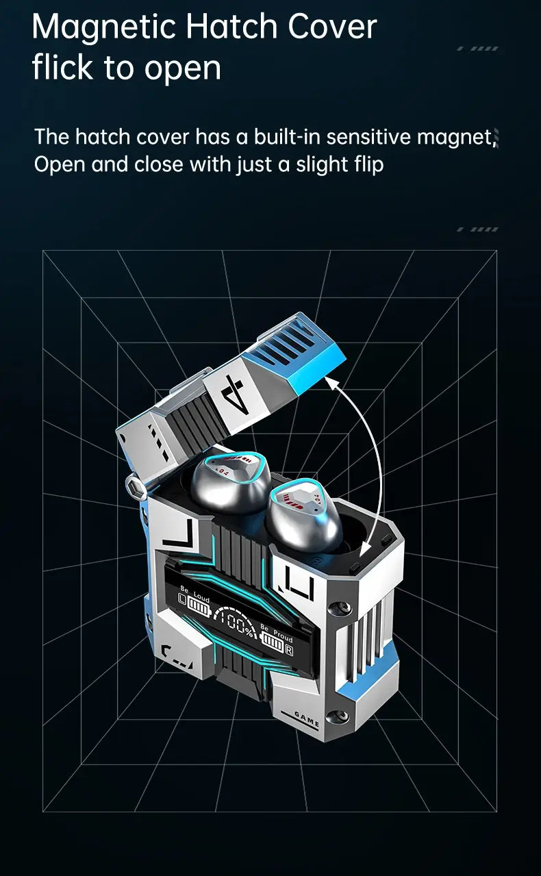 New product m45 mecha game tws noise canceling low latency