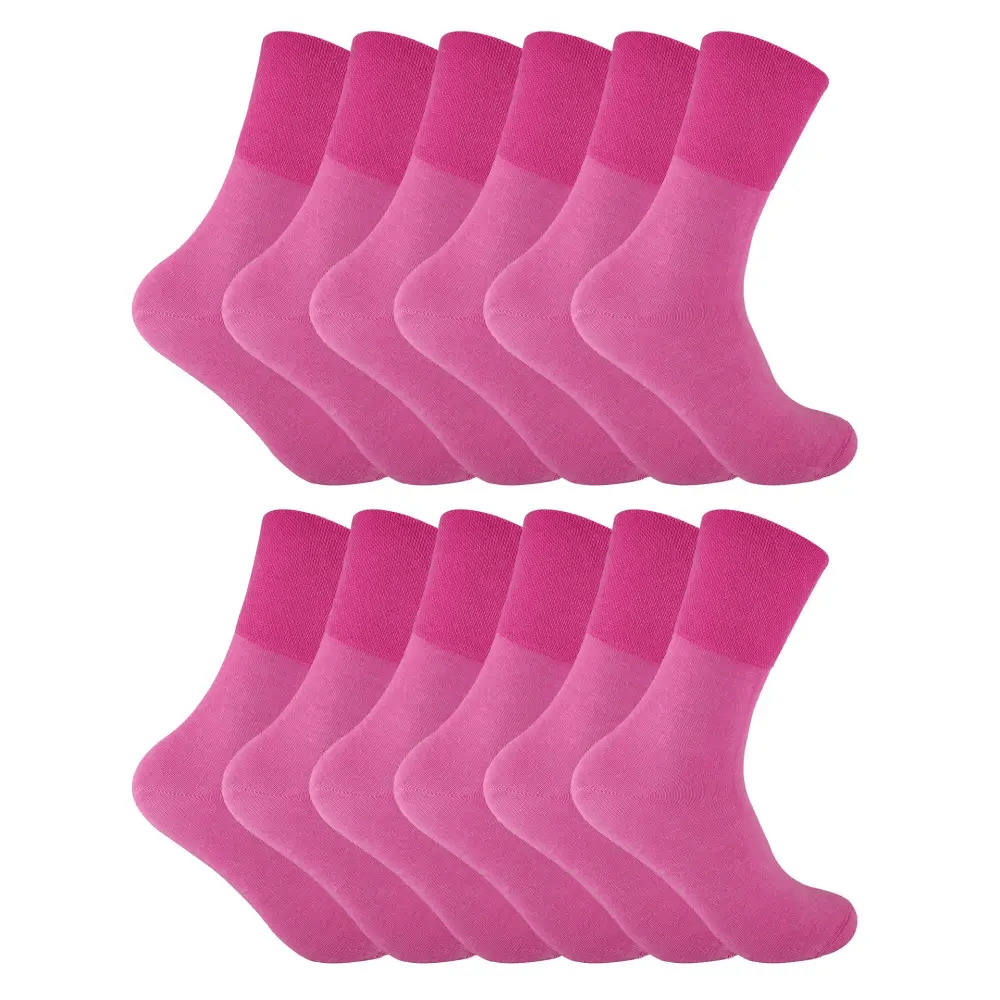 12 pack ladies non elastic thermal diabetic socks - Nexellus