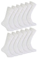 12 Pack Mens Diabetic Seamless Bamboo Socks - Nexellus