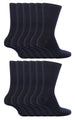 12 Pair Plain School Socks Boys & Girls - Nexellus