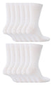 12 Pair Plain School Socks Boys & Girls - Nexellus