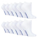 12 Pairs Cushioned Diabetic Trainer Socks - Nexellus