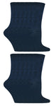 12 Pairs Kids Plain Bamboo Socks - Nexellus