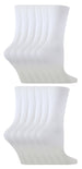 12 Pairs Kids Plain Bamboo Socks - Nexellus