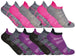 12 Pairs Kids Trainer Liner Breathable Socks - Nexellus