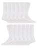 12 Pairs Mens Loose Top Diabetic Socks - Nexellus