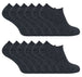 12 Pairs Mens Thermal Low Cut Trainer Socks - Nexellus