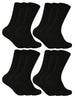 12 Pairs Mens Wool Boot Socks - Nexellus