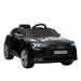 12v kids electric ride - on car/ w remote control, lights, music - black - Nexellus