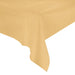 132x178cm Flannel Backed Table Cloth Gold - Nexellus