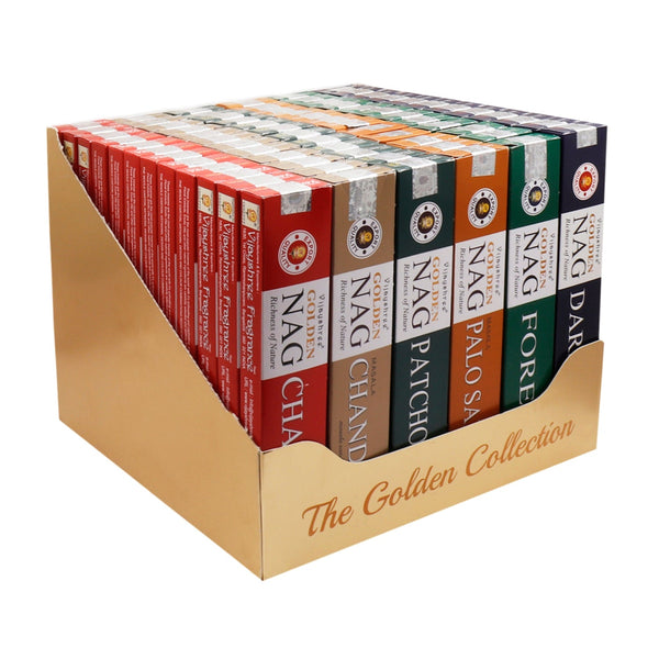 15g Golden Colletion Box - 6 assorted Fragrances - Per case: 72 Piece - Nexellus