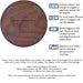 15w fast charge walnut wood wireless charger - Nexellus