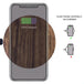 15w fast charge zebra wood wireless charger - Nexellus