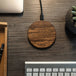 15w fast charge zebra wood wireless charger - Nexellus