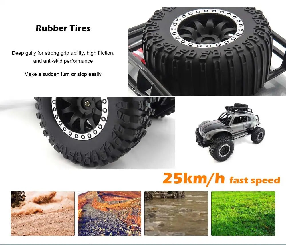 Remote control car climbing car cross country mountain bike