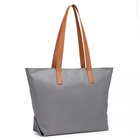 LH2240 - Miss Lulu Casual Waterproof Shopping Tote Bag - Grey - Nexellus