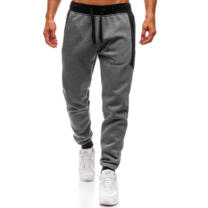 Men’s zipper pocket sports trousers