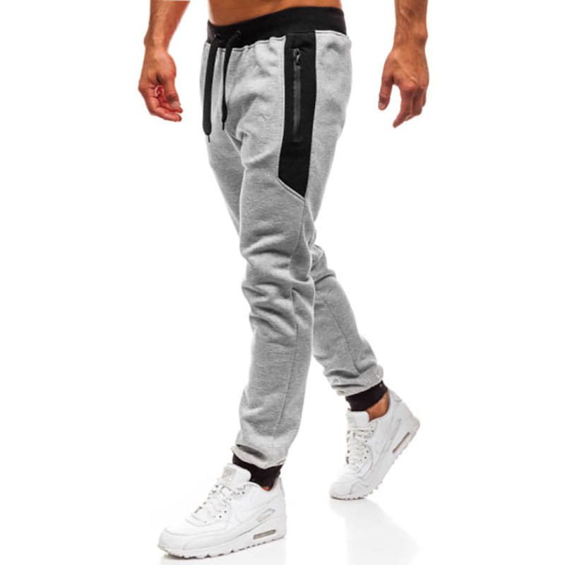 Men’s zipper pocket sports trousers