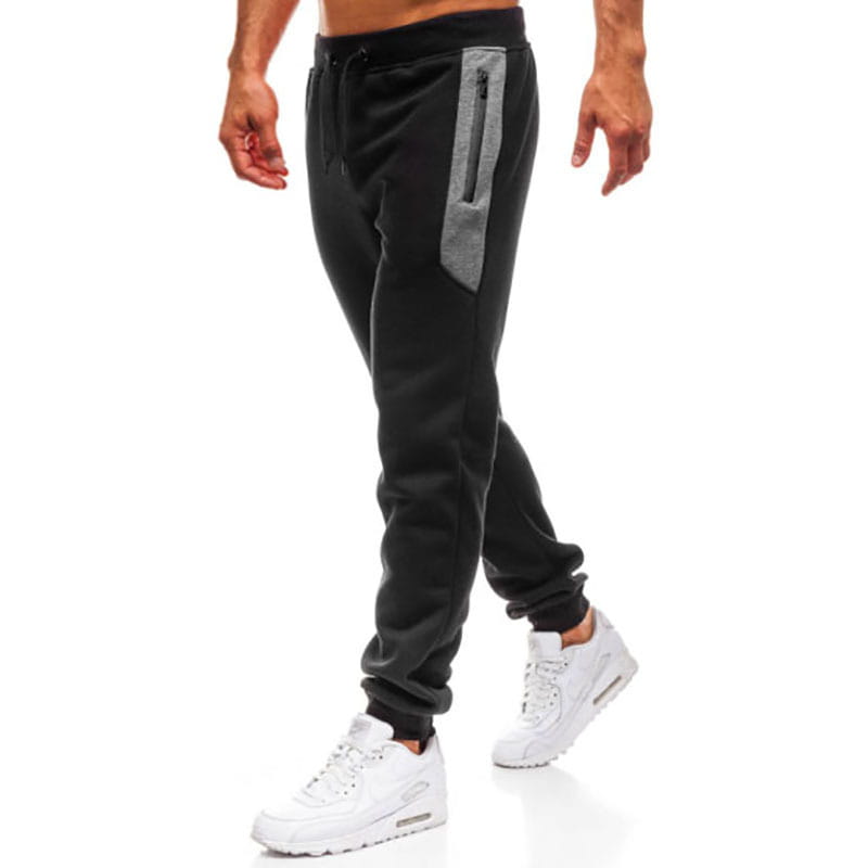 Men’s zipper pocket sports trousers