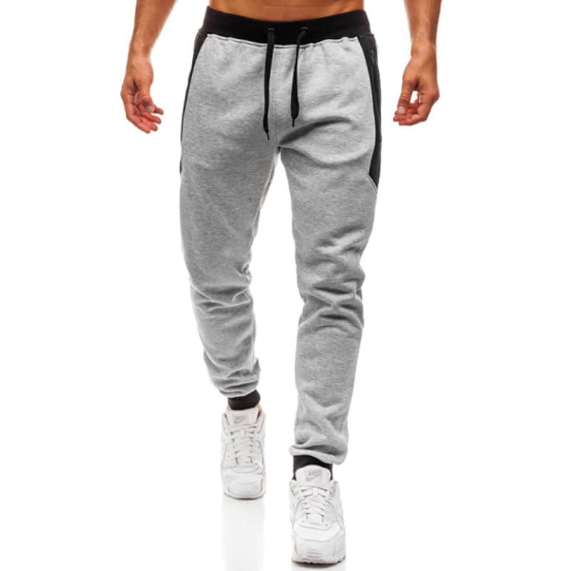 Men’s zipper pocket sports trousers