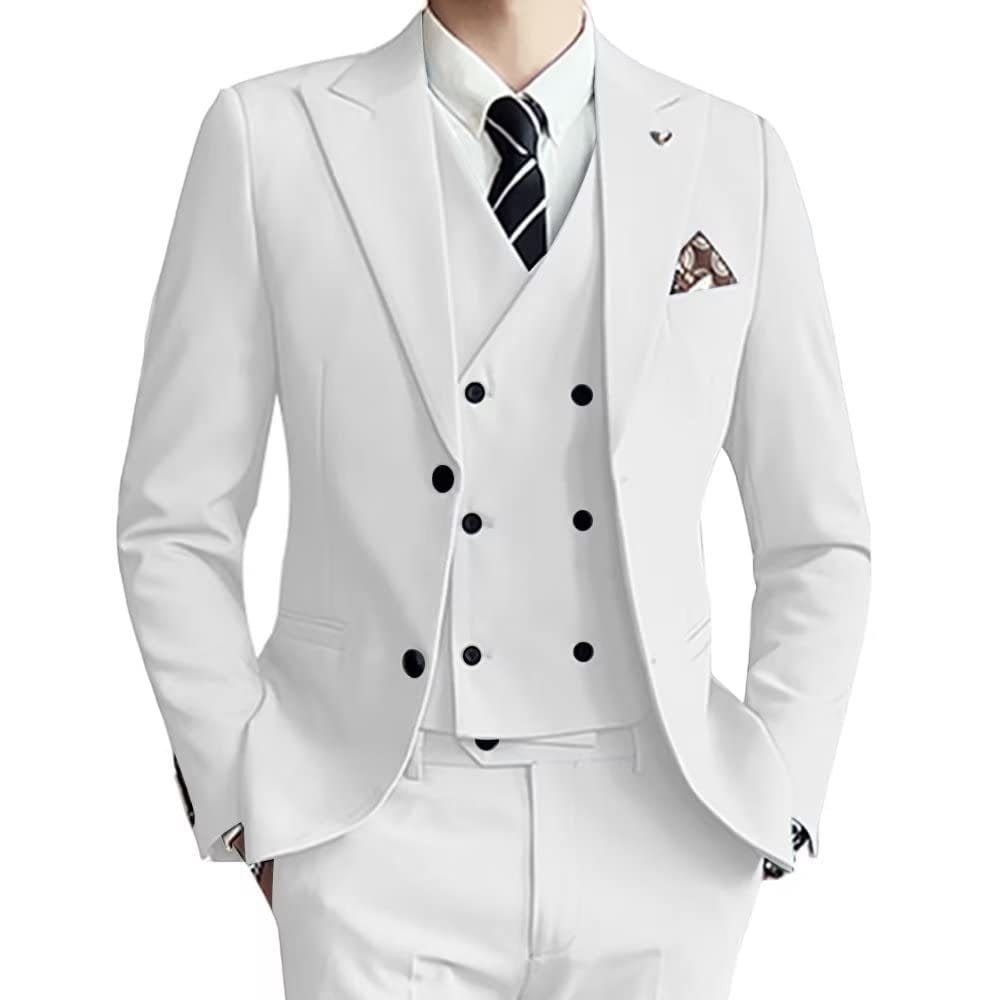 Three-piece men’s suit slim fit suit