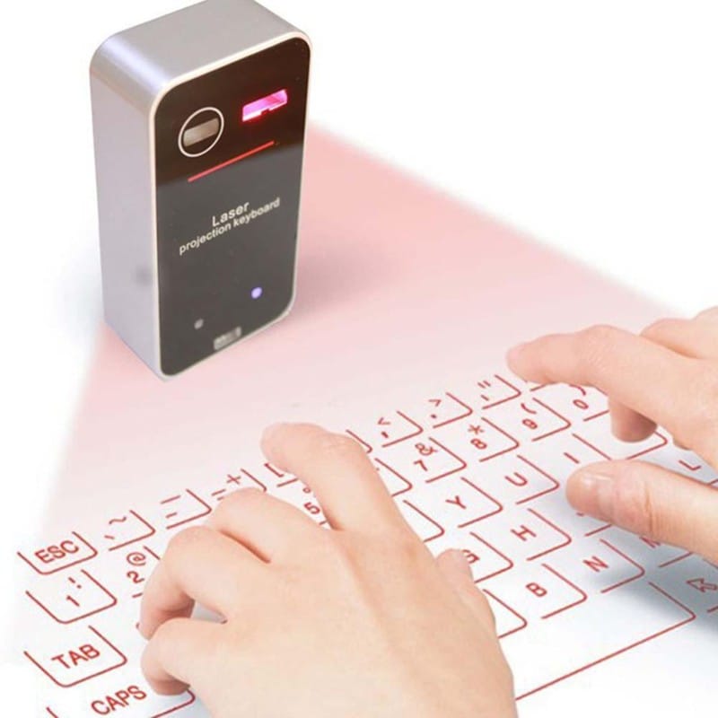 Bluetooth wireless laser keyboard