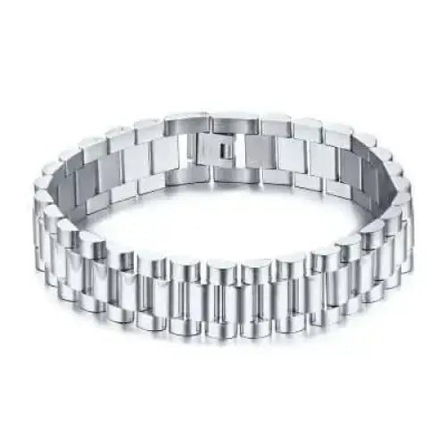 18k stainless steel bracelet for men, fashionable stainless steel - Nexellus