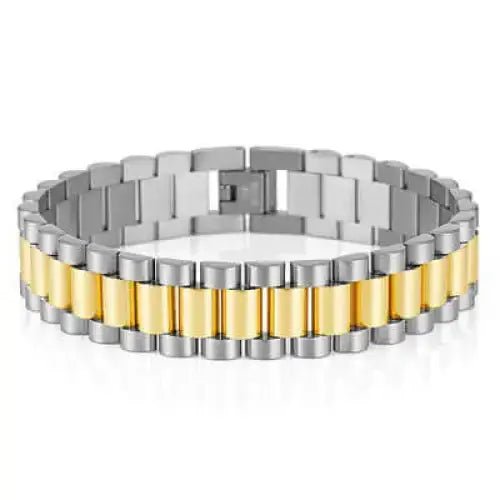 18k stainless steel bracelet for men, fashionable stainless steel - Nexellus