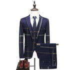 Men's Casual Suit Three Piece Set - Nexellus