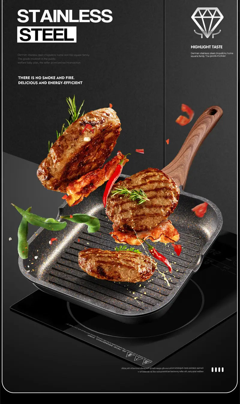 Steak frying pan multifunctional steak frying special pot