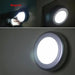 1pcs 6 led pir body motion sensor activated wall light night light - Nexellus