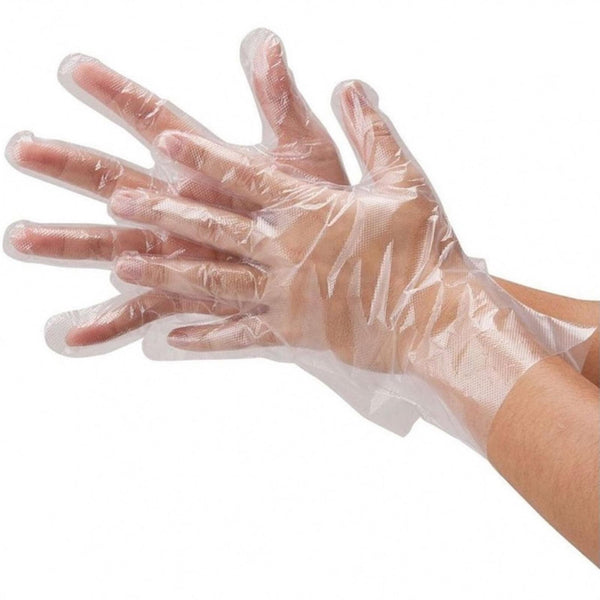 1st Aid Embossed Disposable PE Gloves 100 Pack PMS - 839190 - Nexellus