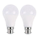 2 Pack 3W B22 Screw LED Light GLS bulbs, Energy Saving Edison Cool White 6000K non dimmable lights - Nexellus