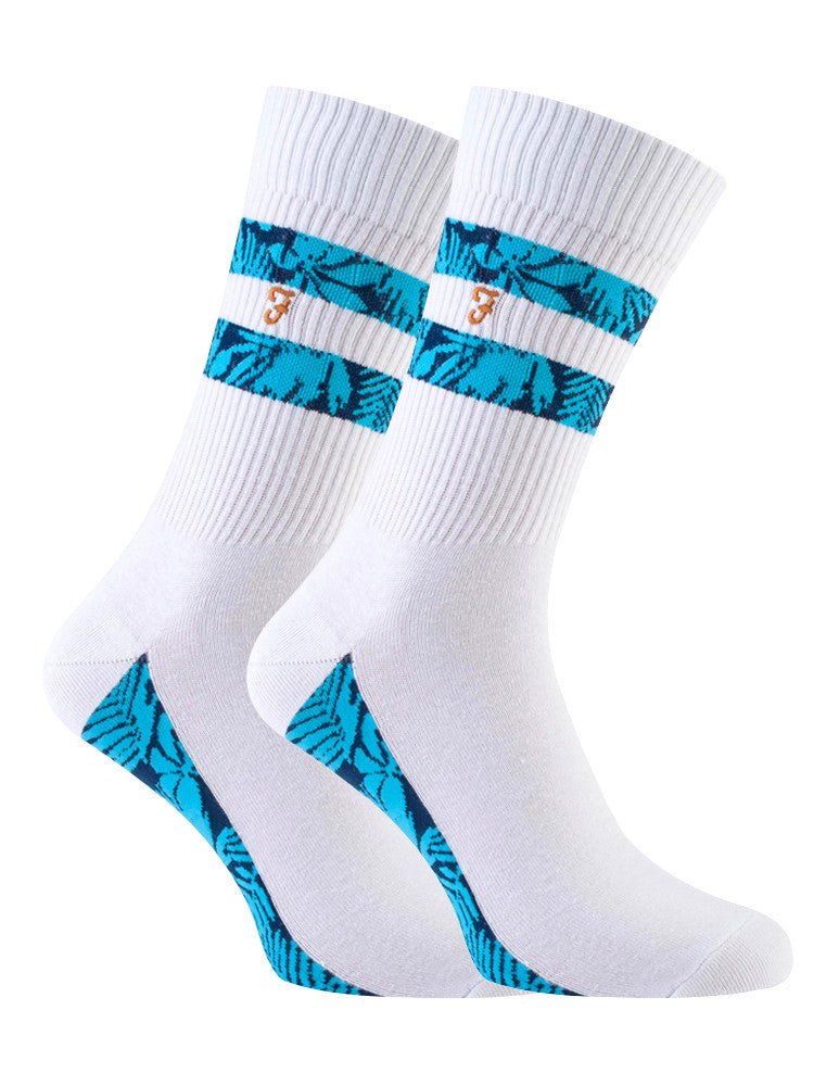 2 Pack Mens Cotton Ribbed Sports Socks - Nexellus