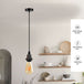 2 Pack Vintage Industrial Black Pendant Light,lampshade E27 UK Holder - Nexellus