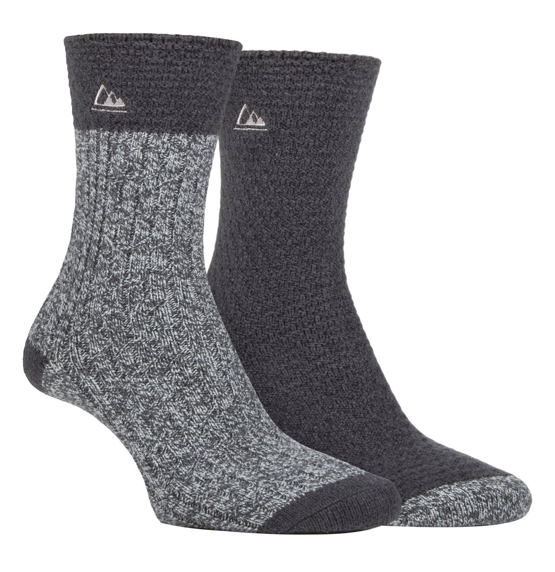 2 Pair Womens Cushioned Boot Socks - Nexellus