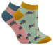 2 Pairs Ladies Bamboo Trainer Socks - Nexellus