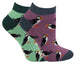 2 Pairs Ladies Bamboo Trainer Socks - Nexellus