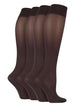 2 Pairs Ladies Knee High Compression Socks - Nexellus