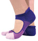 2 Pairs Ladies Non Slip Yoga Socks with Bunny Heel - Nexellus