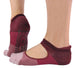 2 Pairs Ladies Non Slip Yoga Socks with Bunny Heel - Nexellus