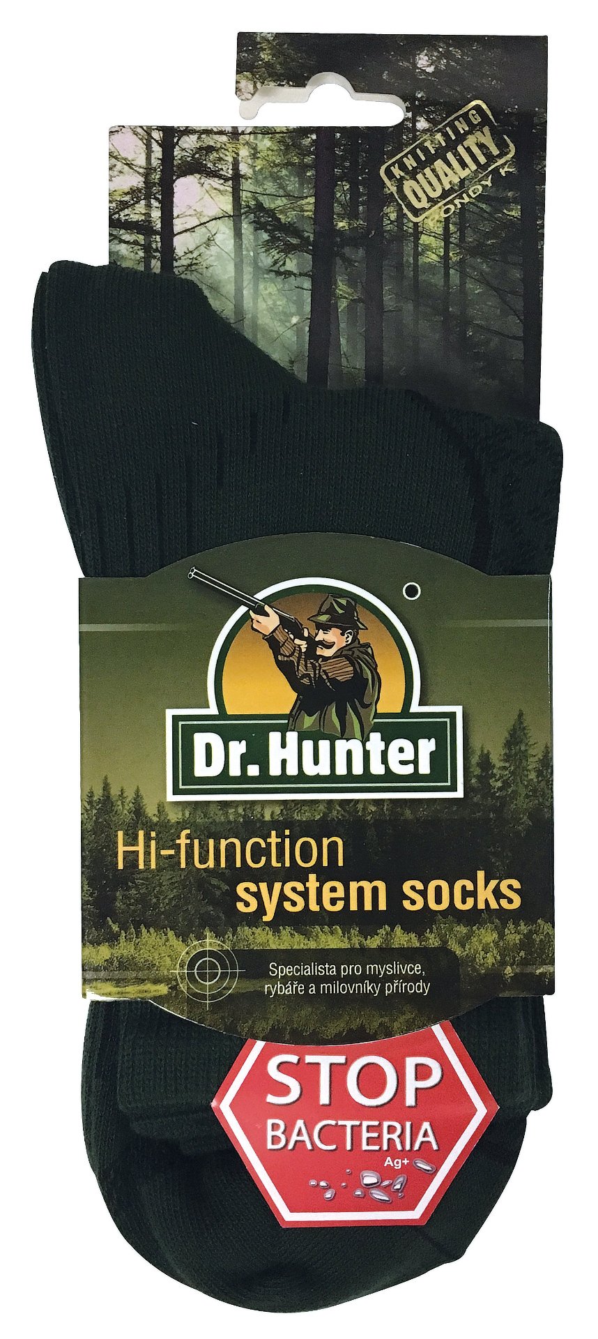 2 Pairs Mens Antibacterial Cotton Hiking Socks - Nexellus