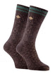 2 Pairs Mens Cotton Chunky Knitted Formal Socks - Nexellus