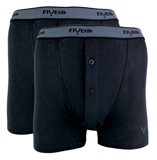 2 Pairs Mens Fairtrade Cotton Boxers - Nexellus