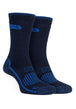 2 Pairs Mens Heavy Duty Reinforced Cotton Socks - Nexellus