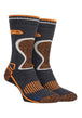 2 Pairs Mens Heavy Duty Reinforced Wool Socks - Nexellus